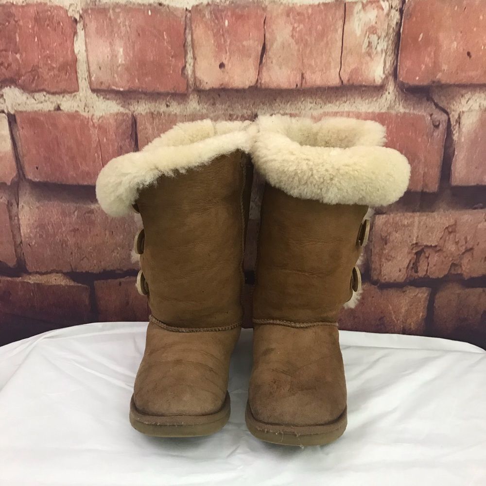 Ugg Bailey Suede Button Triplet Ii Boots - image 3